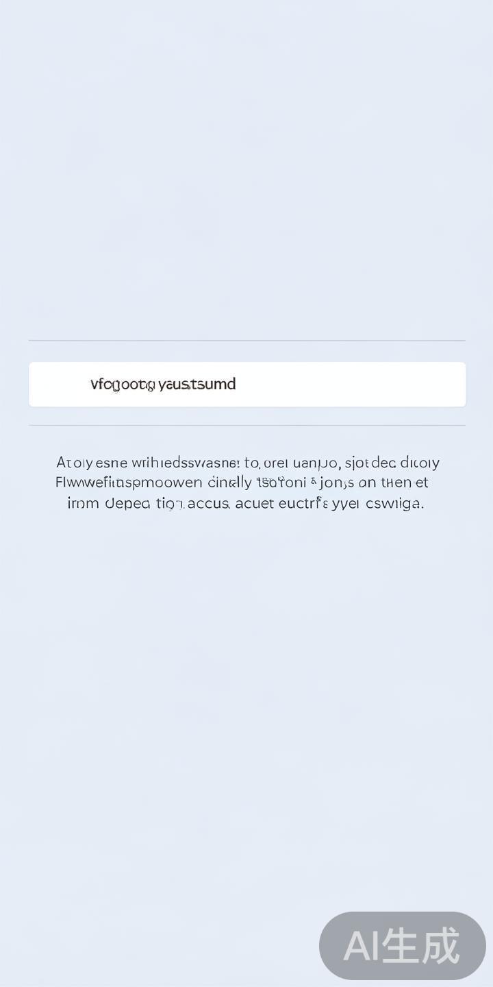 3.&nbsp;忘记密码与账户管理：
登录界面设有“忘记密